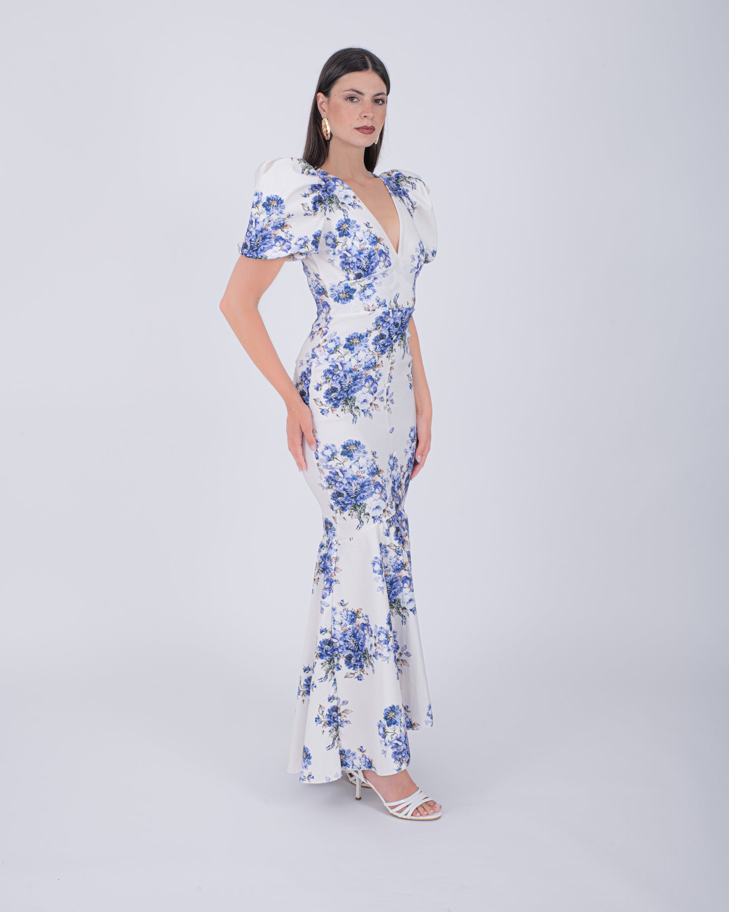 ABITO LUNGO LUXE BLU
