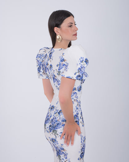 ABITO LUNGO LUXE BLU