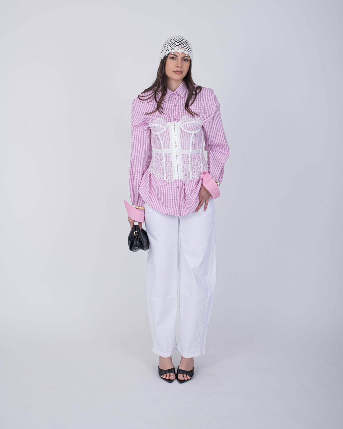 CAMICIA VICHY ROSA