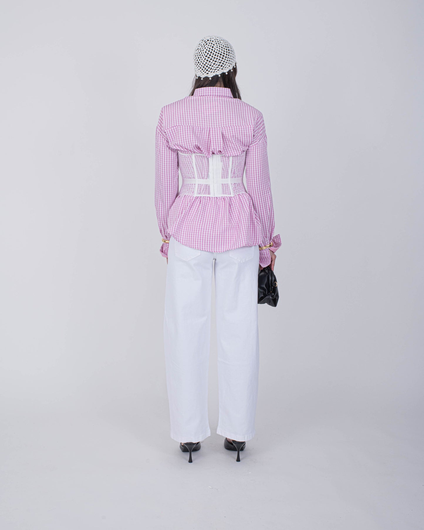 CAMICIA VICHY ROSA