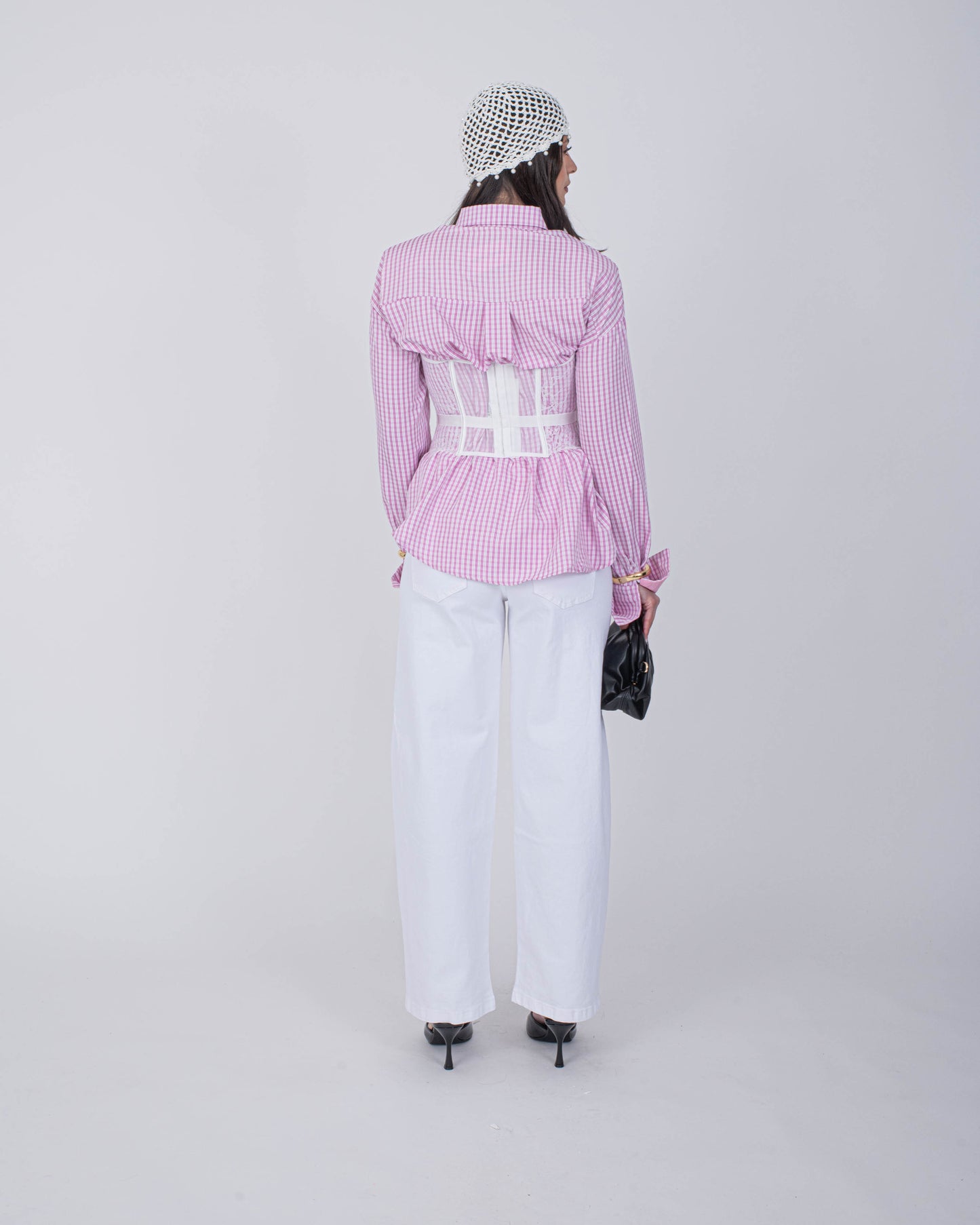CAMICIA VICHY ROSA