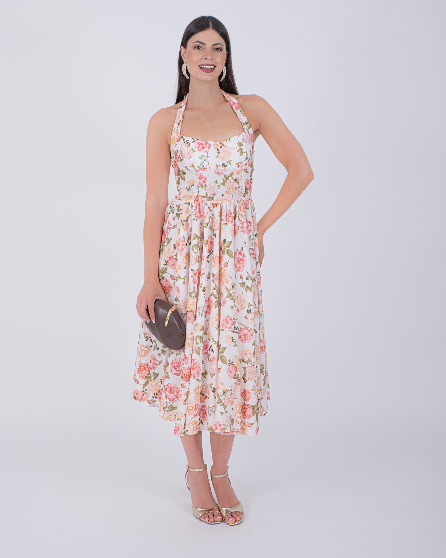 ABITO FLOWER CREMA