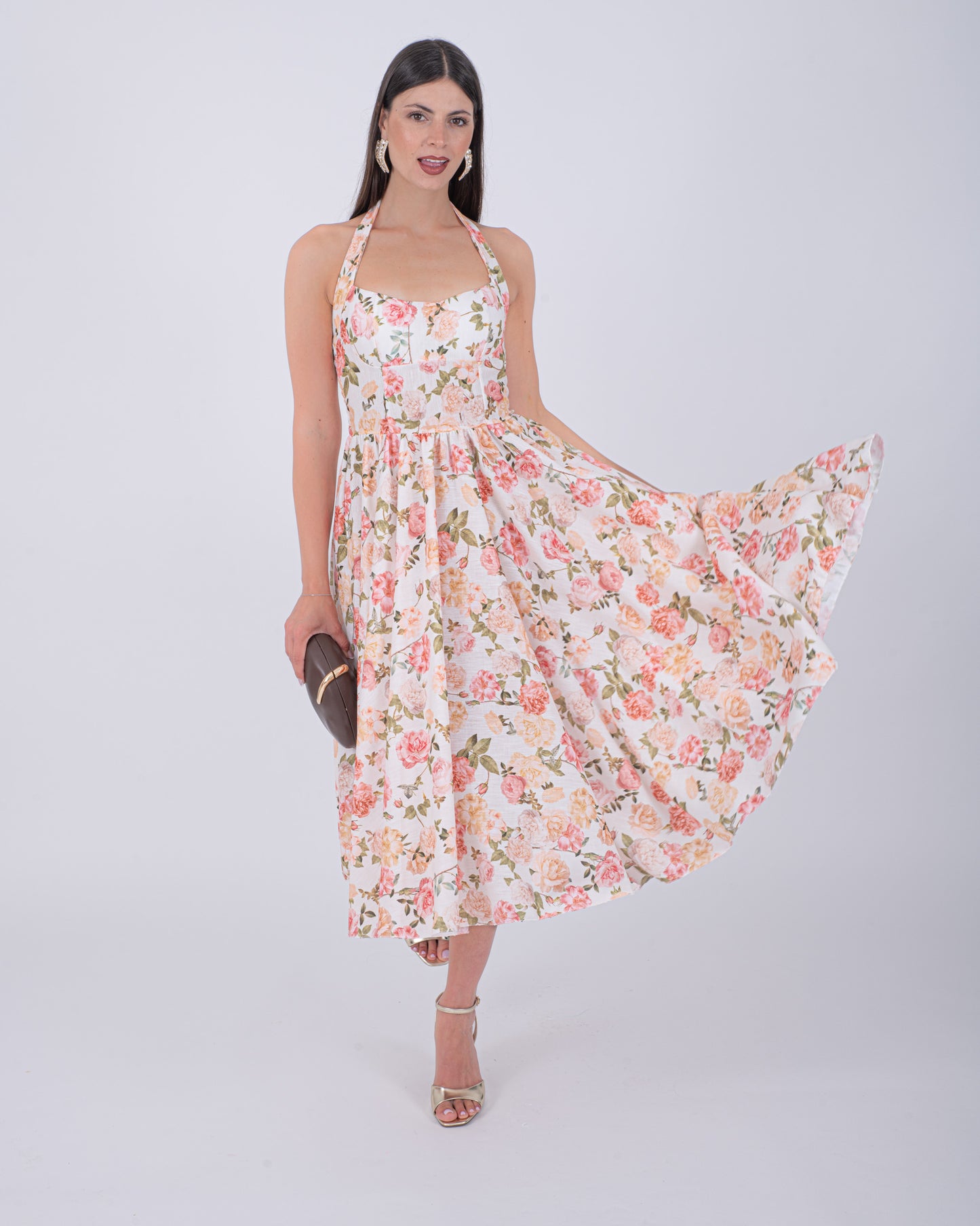 ABITO FLOWER CREMA