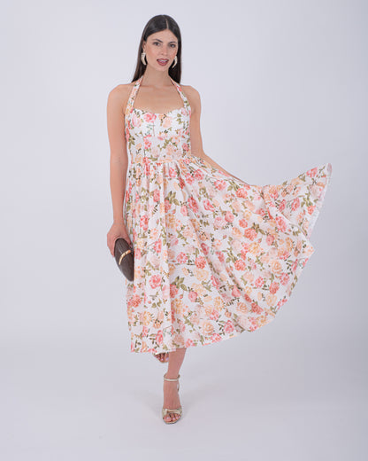 ABITO FLOWER CREMA