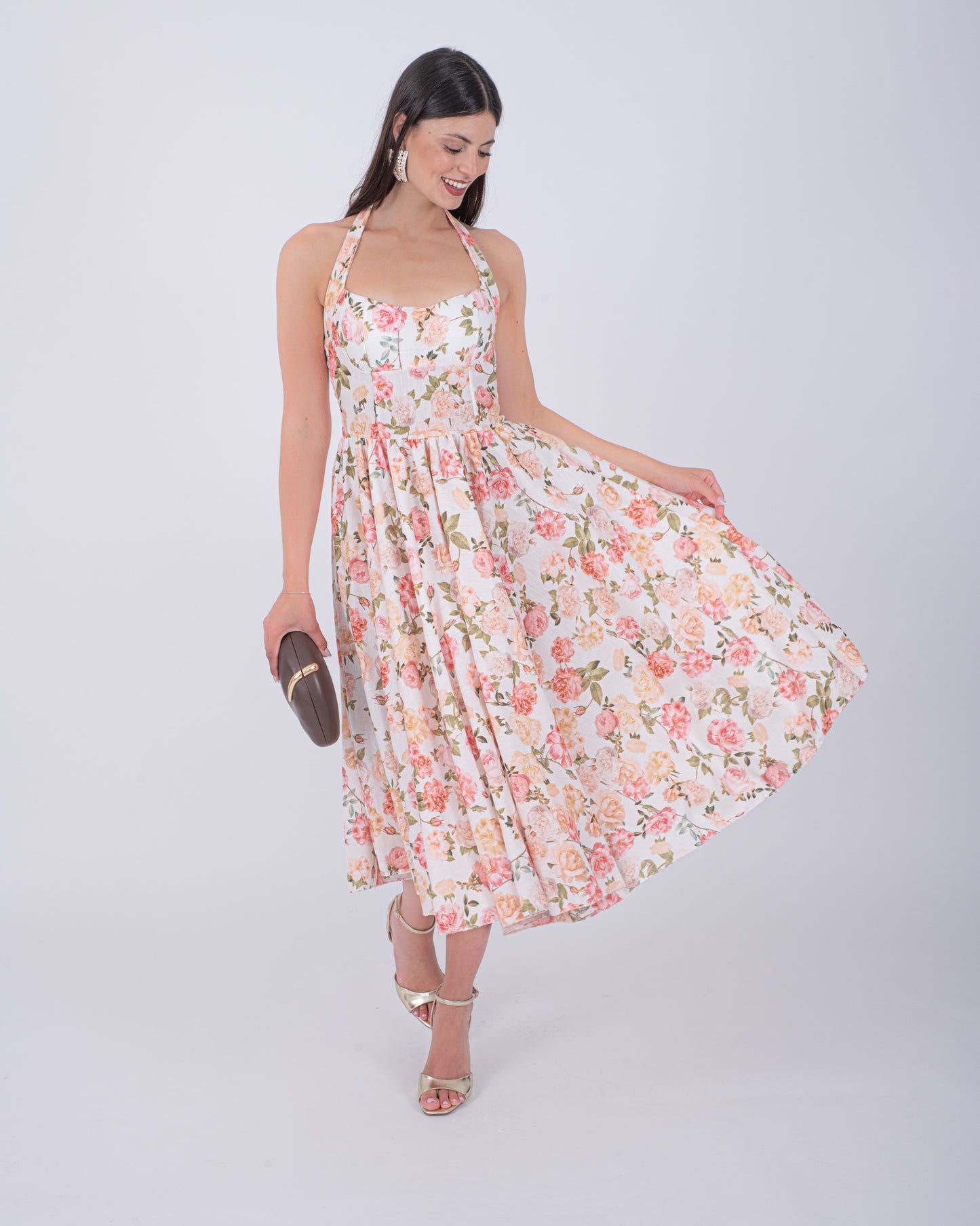 ABITO FLOWER CREMA