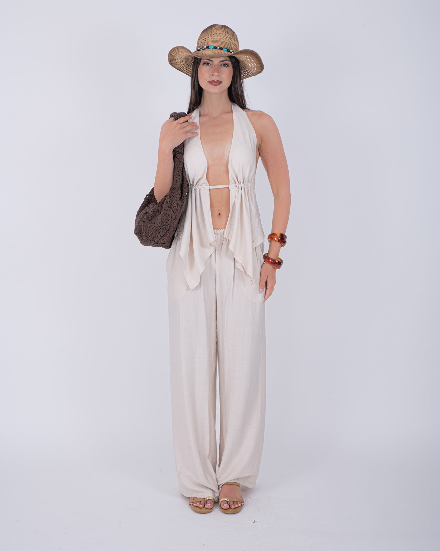 CORD SET IBIZA CREMA