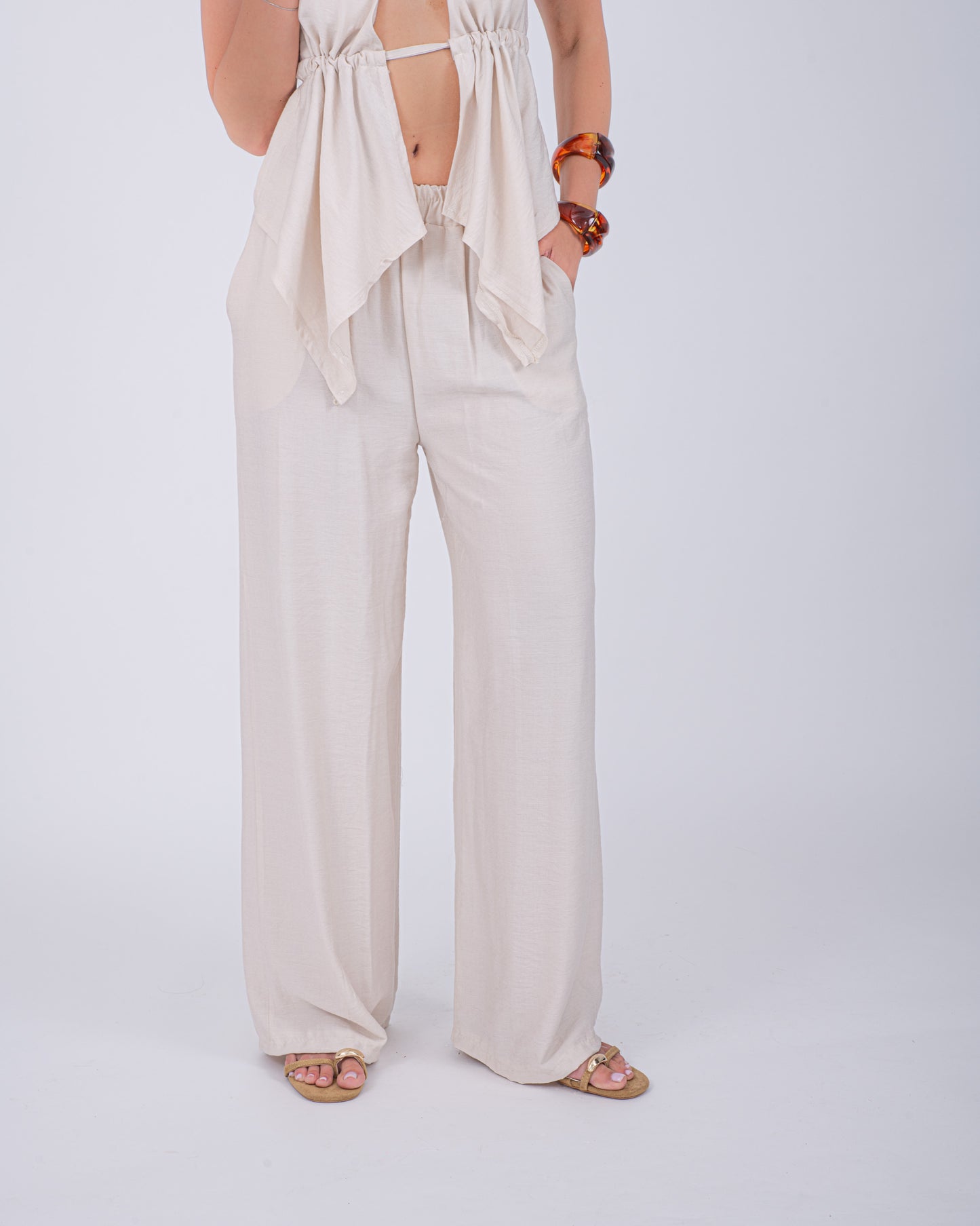 CORD SET IBIZA CREMA