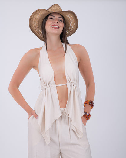 CORD SET IBIZA CREMA