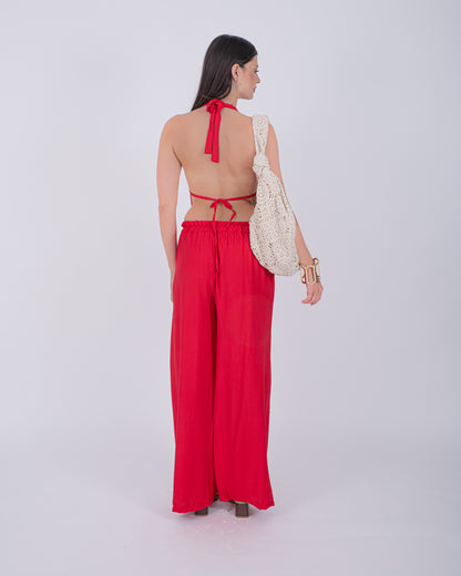 CORD SET IBIZA ROSSO
