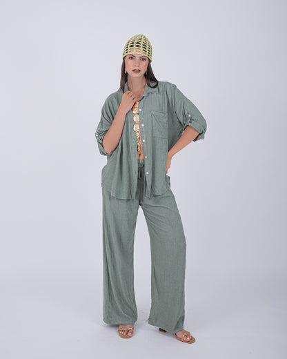CORD SET AMOUR LINO VERDE