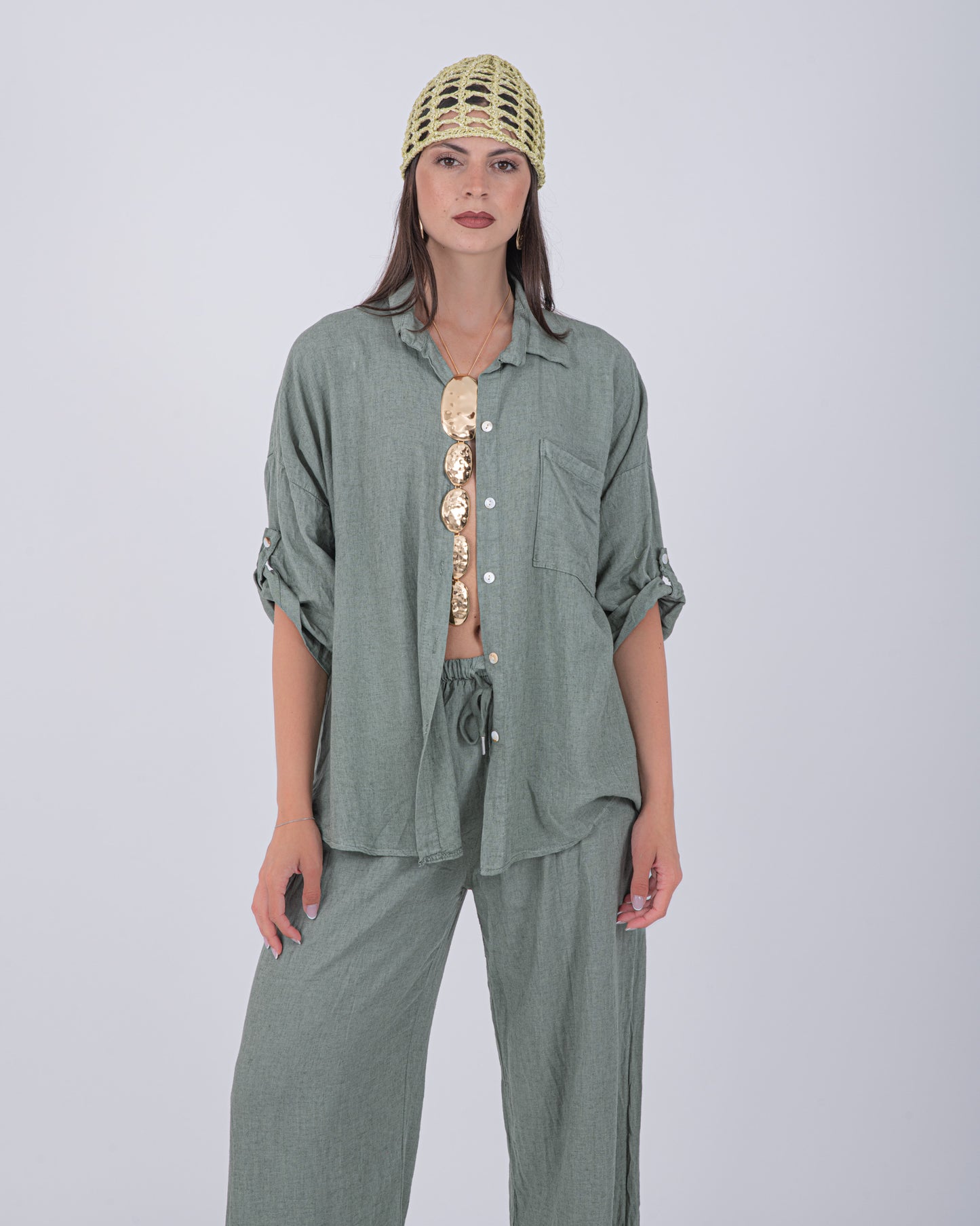 CORD SET AMOUR LINO VERDE