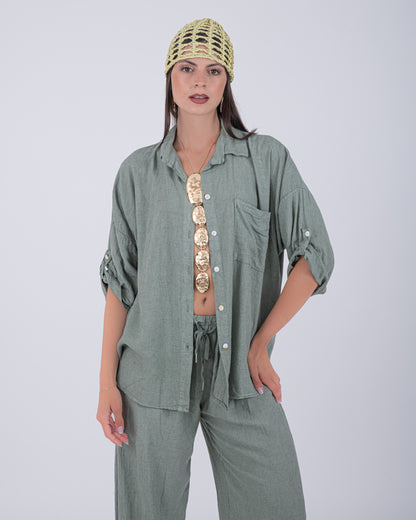 CORD SET AMOUR LINO VERDE