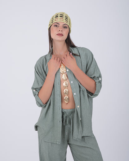 CORD SET AMOUR LINO VERDE