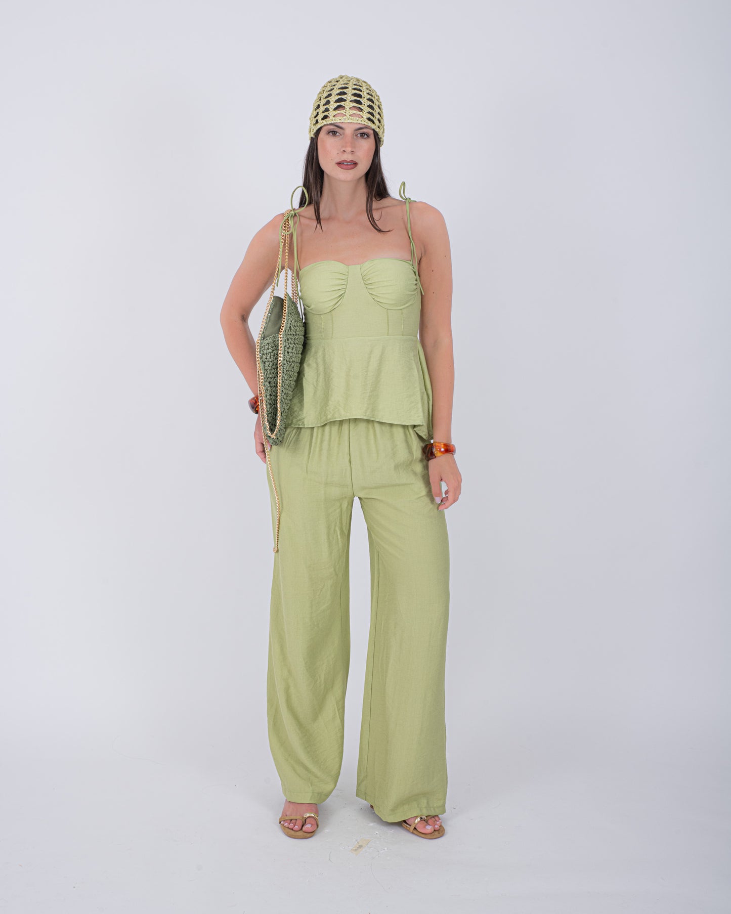 CORD SET FIOCCHI VERDE