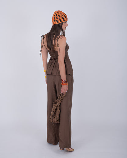 CORD SET FIOCCHI MARRONE
