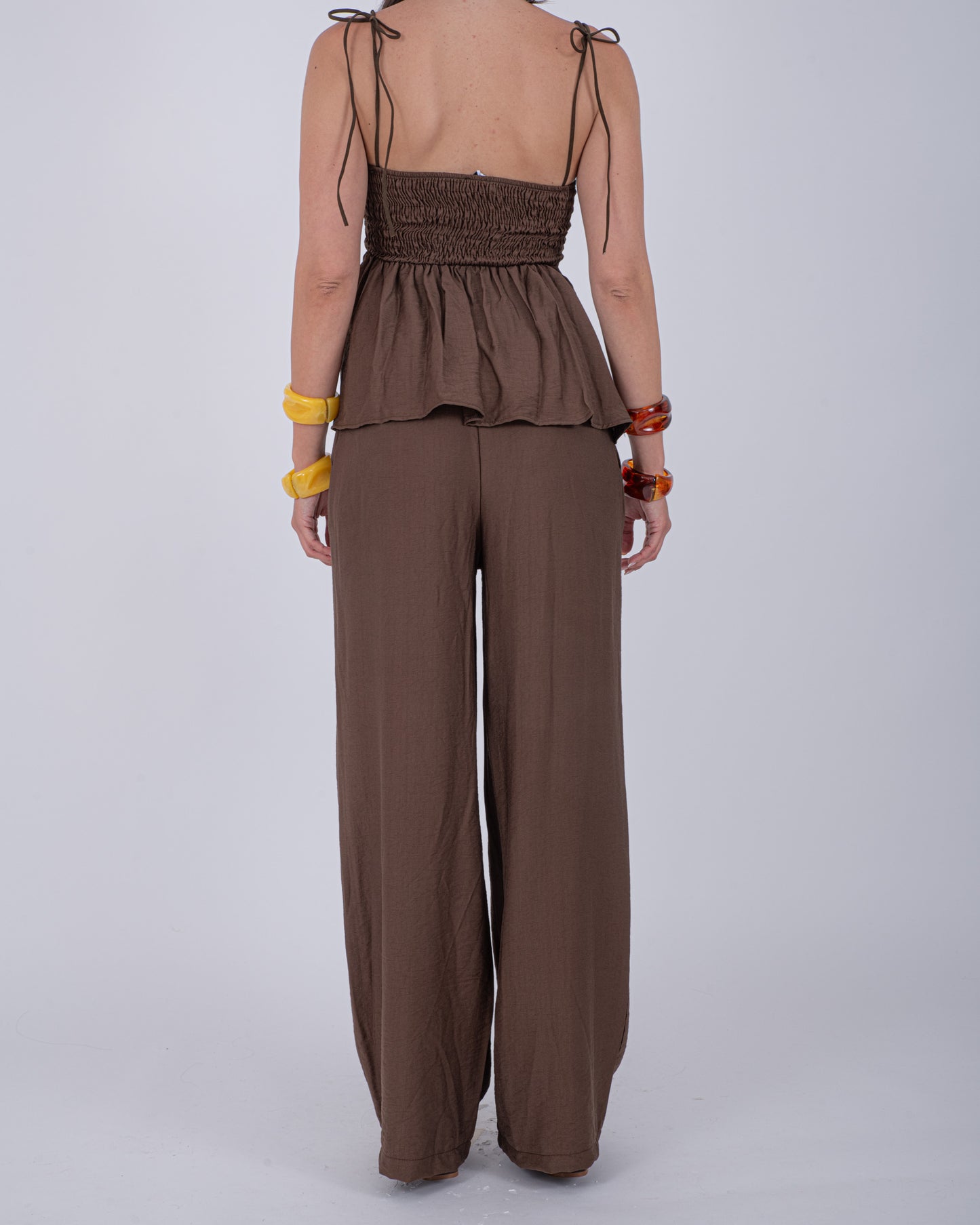 CORD SET FIOCCHI MARRONE