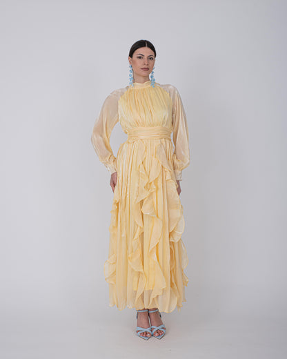 ABITO AMOUR GIALLO