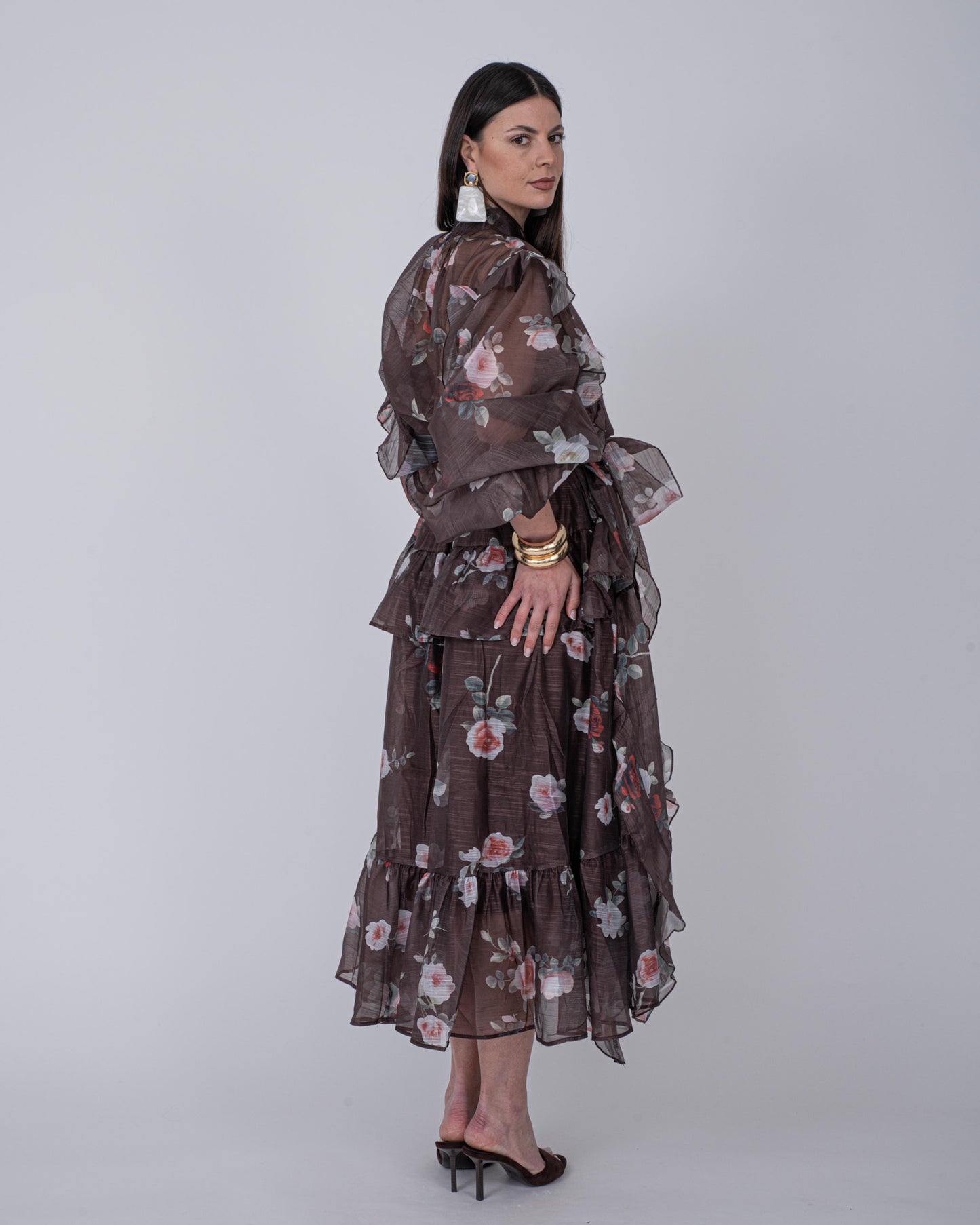 CORD SET LUSIANA BROWN