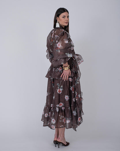 CORD SET LUSIANA BROWN