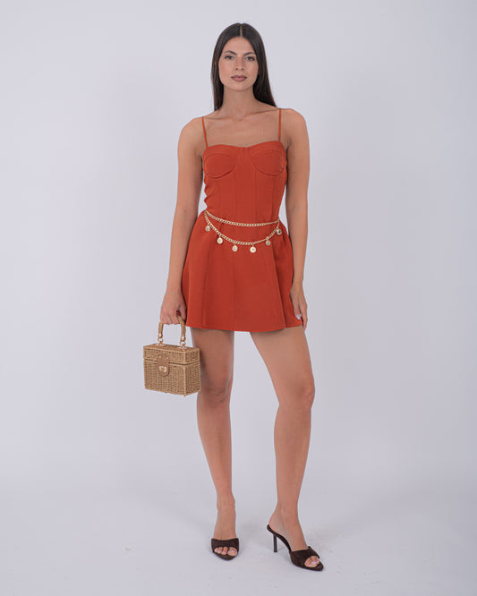 ABITO LADY RUGGINE