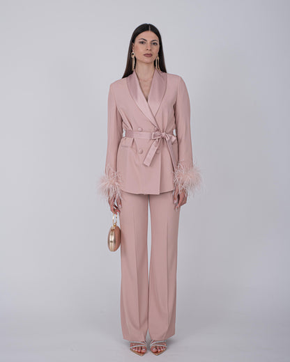 TAILLEUR PLUME ROSA