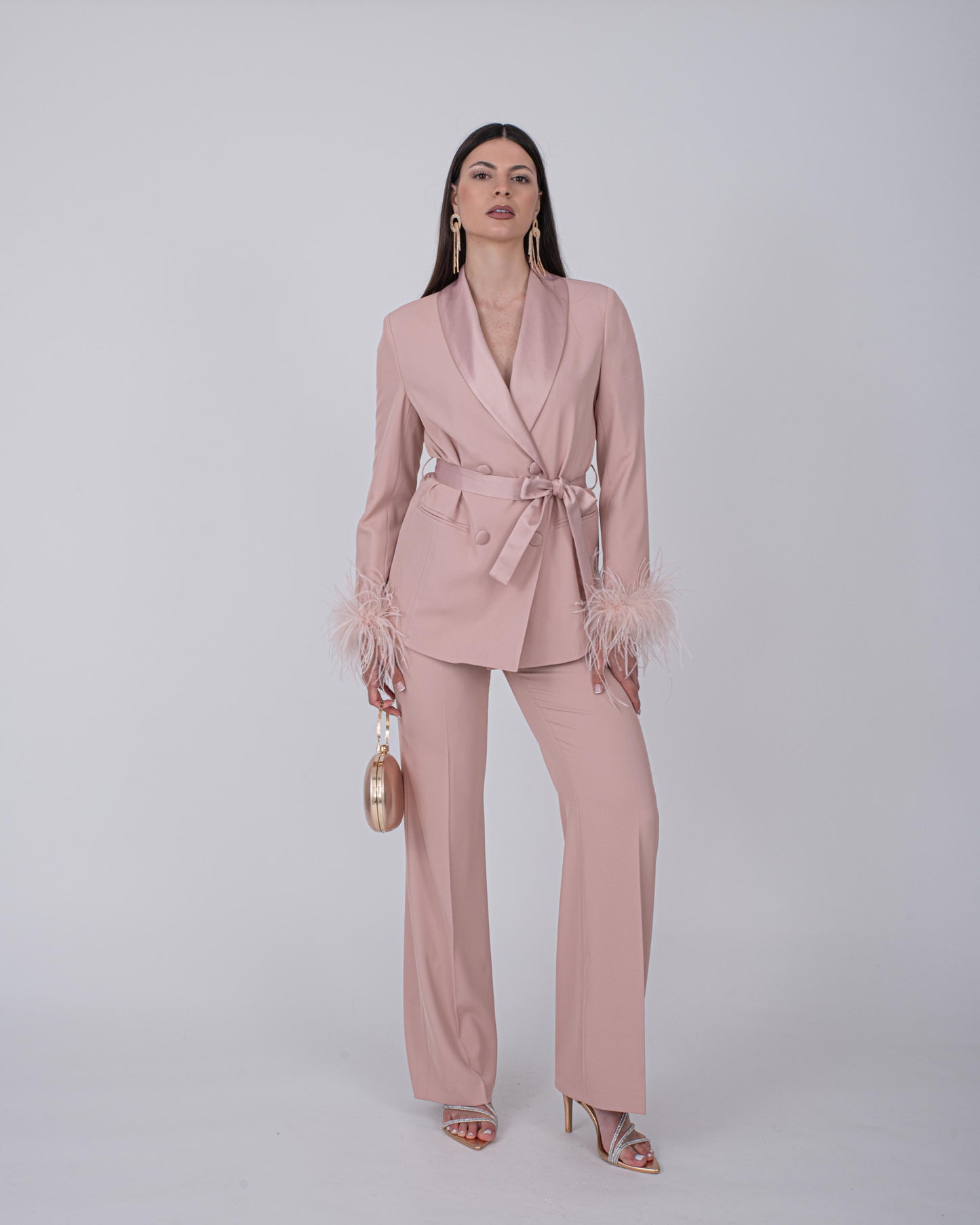 TAILLEUR PLUME ROSA