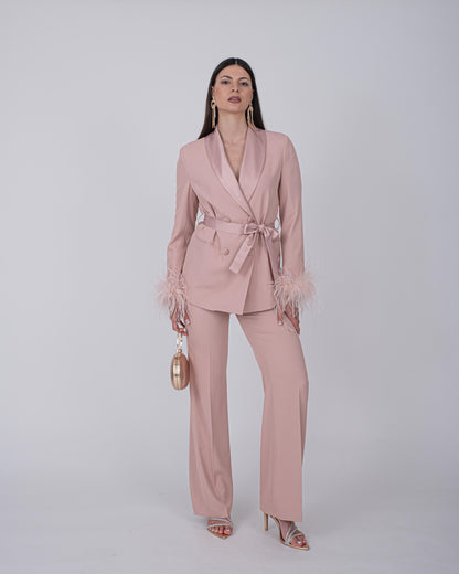 TAILLEUR PLUME ROSA