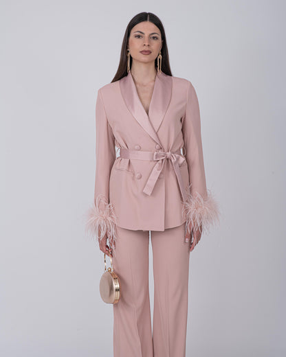 TAILLEUR PLUME ROSA