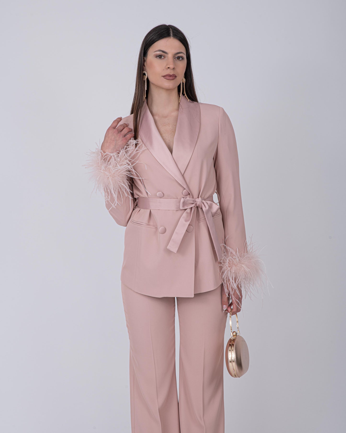 TAILLEUR PLUME ROSA