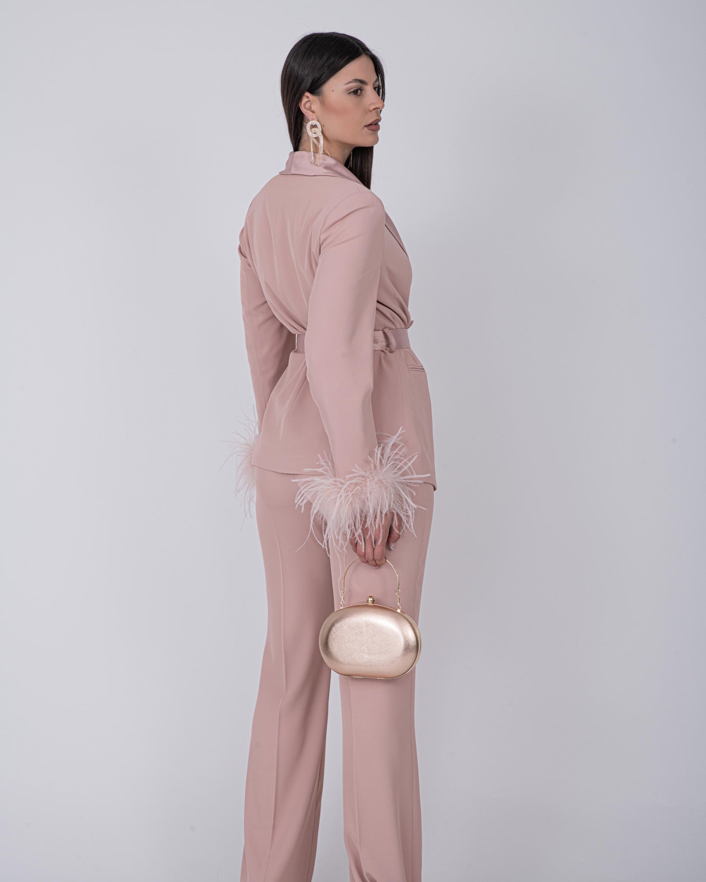 TAILLEUR PLUME ROSA