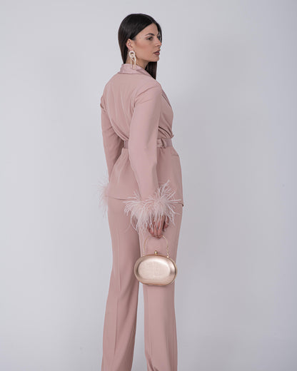 TAILLEUR PLUME ROSA