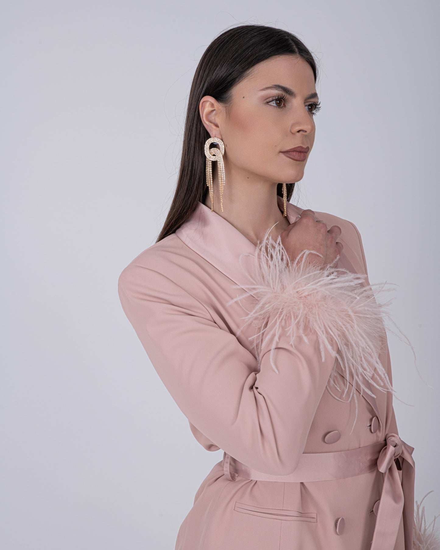 TAILLEUR PLUME ROSA