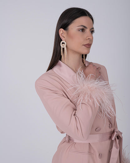 TAILLEUR PLUME ROSA