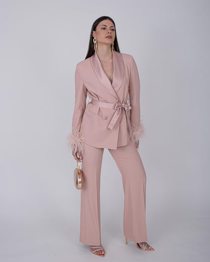 TAILLEUR PLUME ROSA