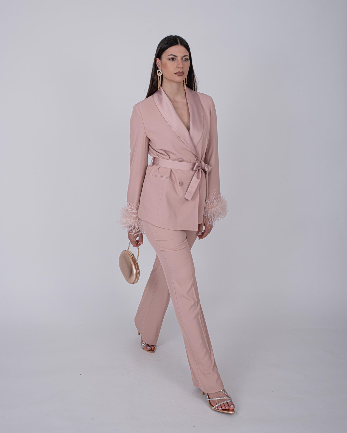 TAILLEUR PLUME ROSA