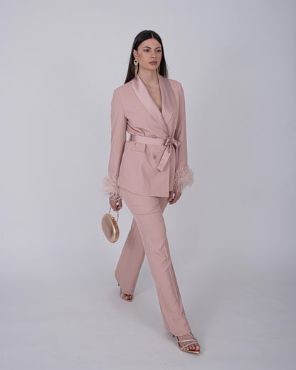 TAILLEUR PLUME ROSA