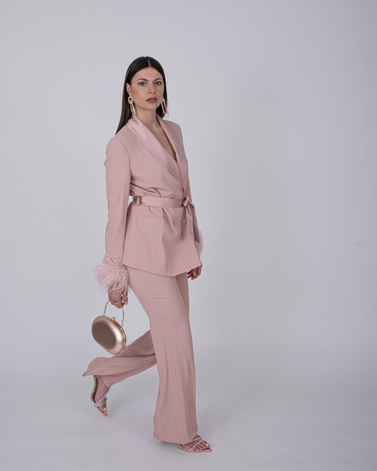 TAILLEUR PLUME ROSA