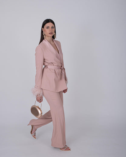 TAILLEUR PLUME ROSA