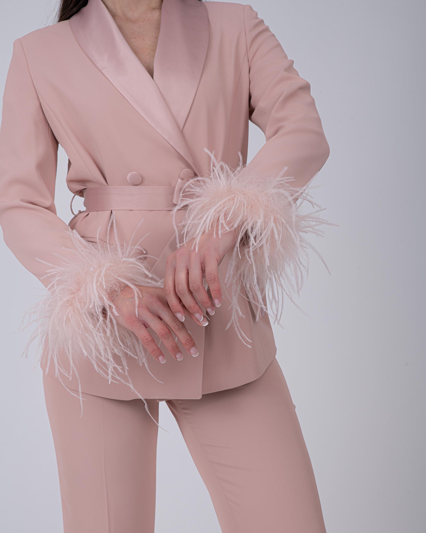 TAILLEUR PLUME ROSA