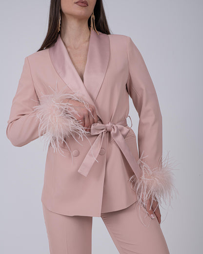 TAILLEUR PLUME ROSA