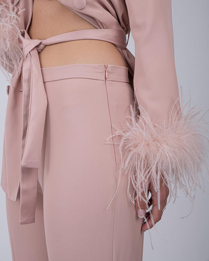TAILLEUR PLUME ROSA