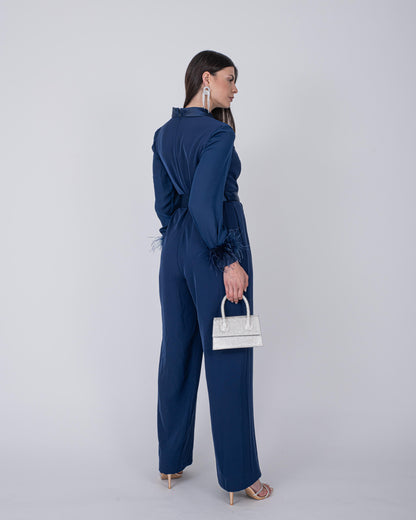 JUMPSUITE BLUE NAVY