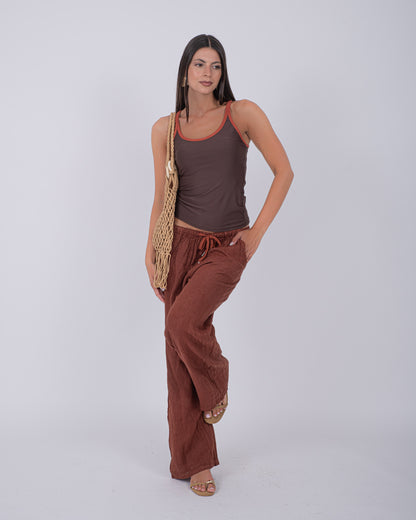 PANTALONI PURO LINO