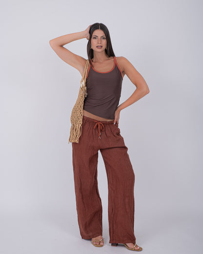 PANTALONI PURO LINO