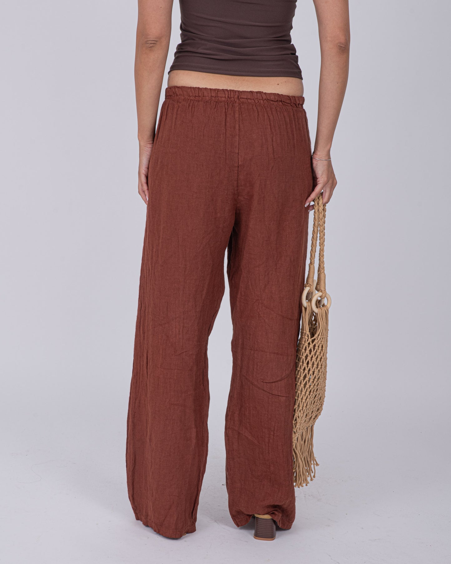 PANTALONI PURO LINO