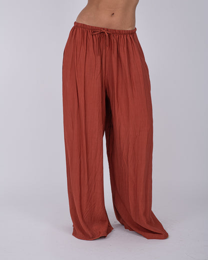 PANTALONI ESSENTIAL COTTON