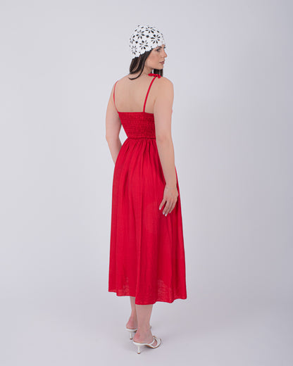ABITO PEONIA RED