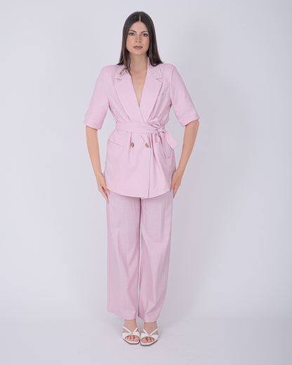 TAILLEUR LINO PINK