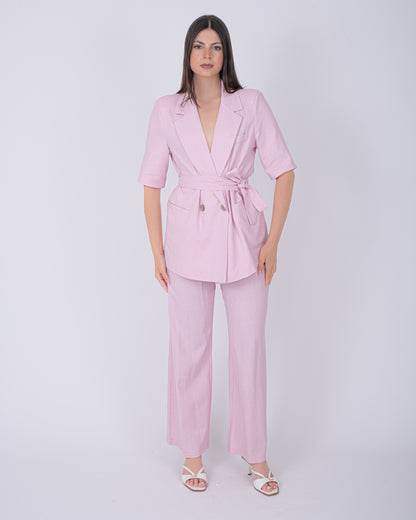 TAILLEUR LINO PINK