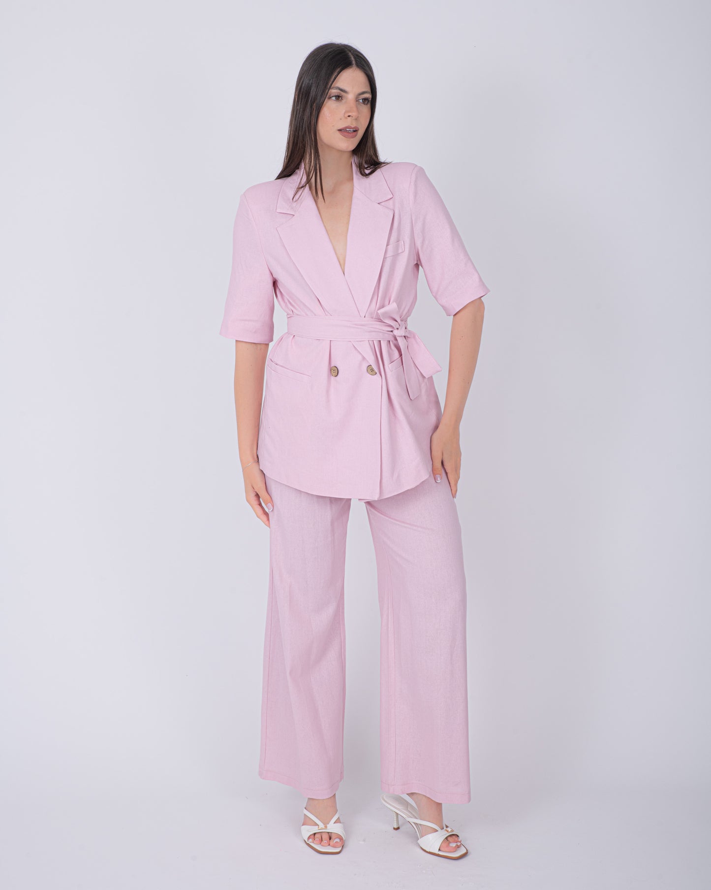 TAILLEUR LINO PINK